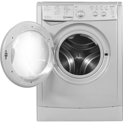 Indesit EcoTime 6kg Wash 5kg Dry 1200rpm Washer Dryer - Silver