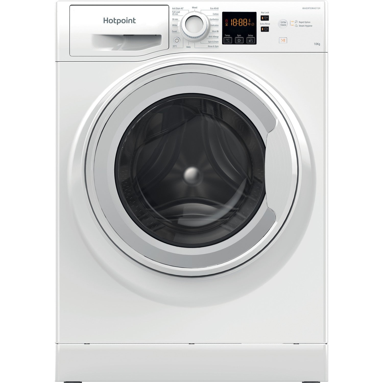 Hotpoint Anti-Stain 10kg 1400rpm Washing Machine – White