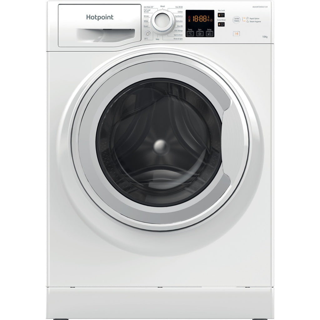 Hotpoint Anti-Stain 10kg 1400rpm Washing Machine – White