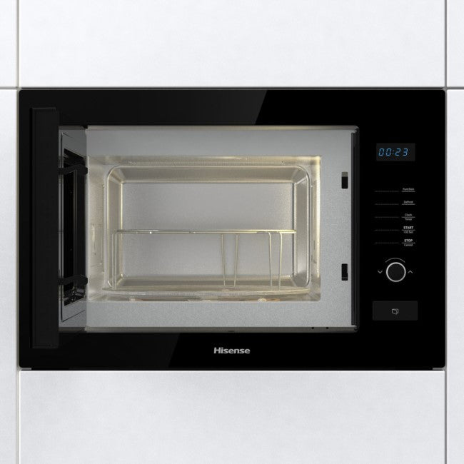 Hisense Built-In Microwave & Grill - Black