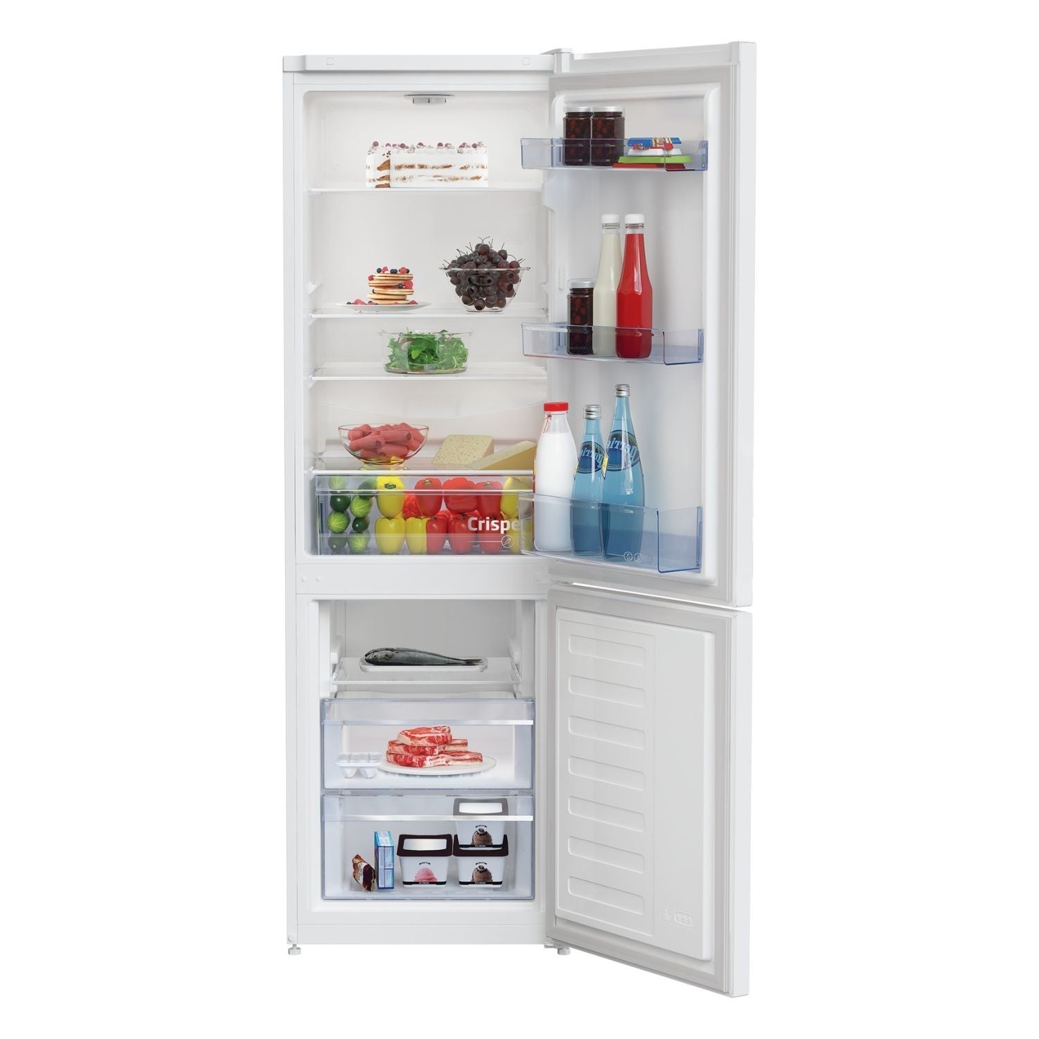 Beko 262 Litre 70/30 Freestanding Fridge Freezer - White