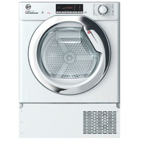 Hoover H-Dry 300 7kg Integrated Heat Pump Tumble Dryer - White