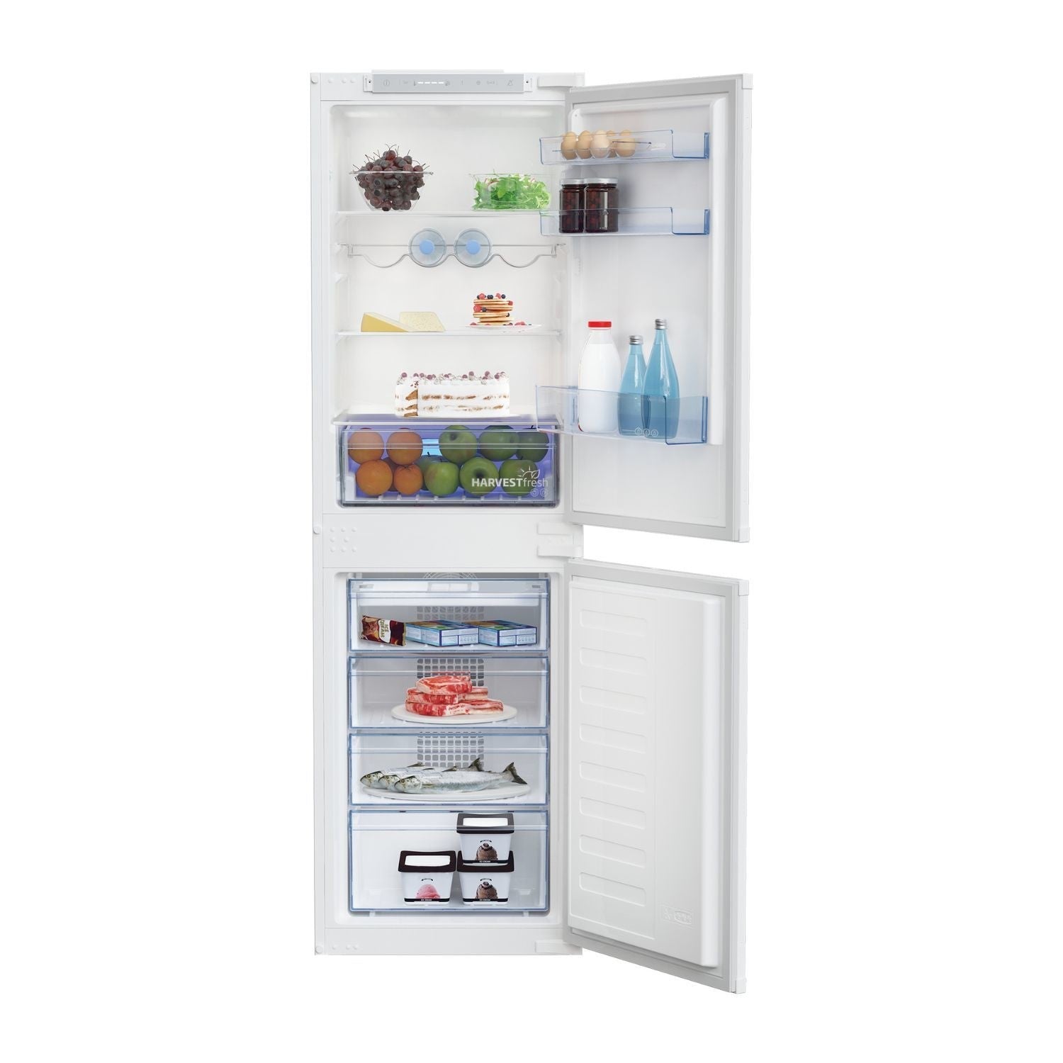 Beko 254 Litre 50/50 Integrated Fridge Freezer