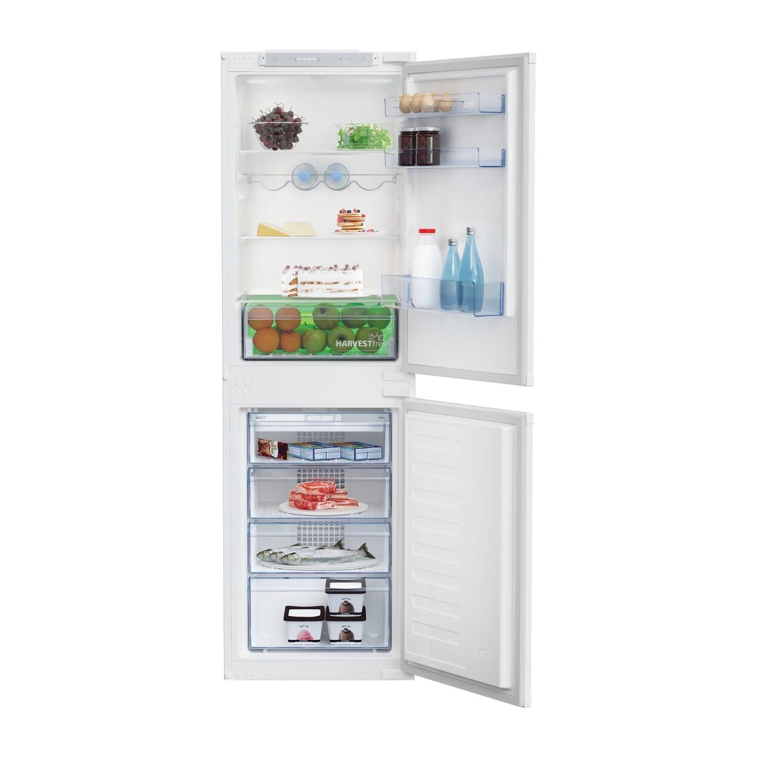 Beko 254 Litre 50/50 Integrated Fridge Freezer