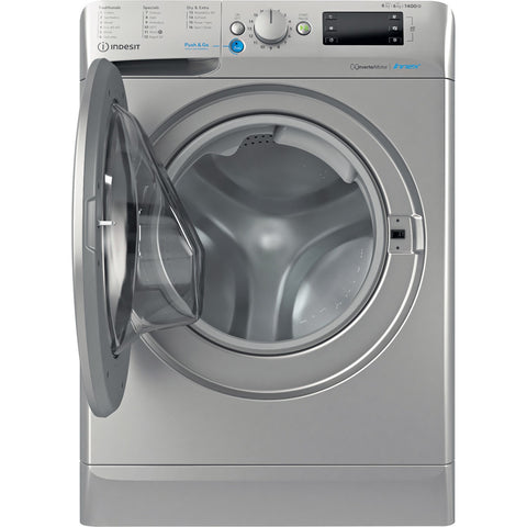 Indesit 8kg Wash 6kg Dry 1400rpm Washer Dryer - Silver