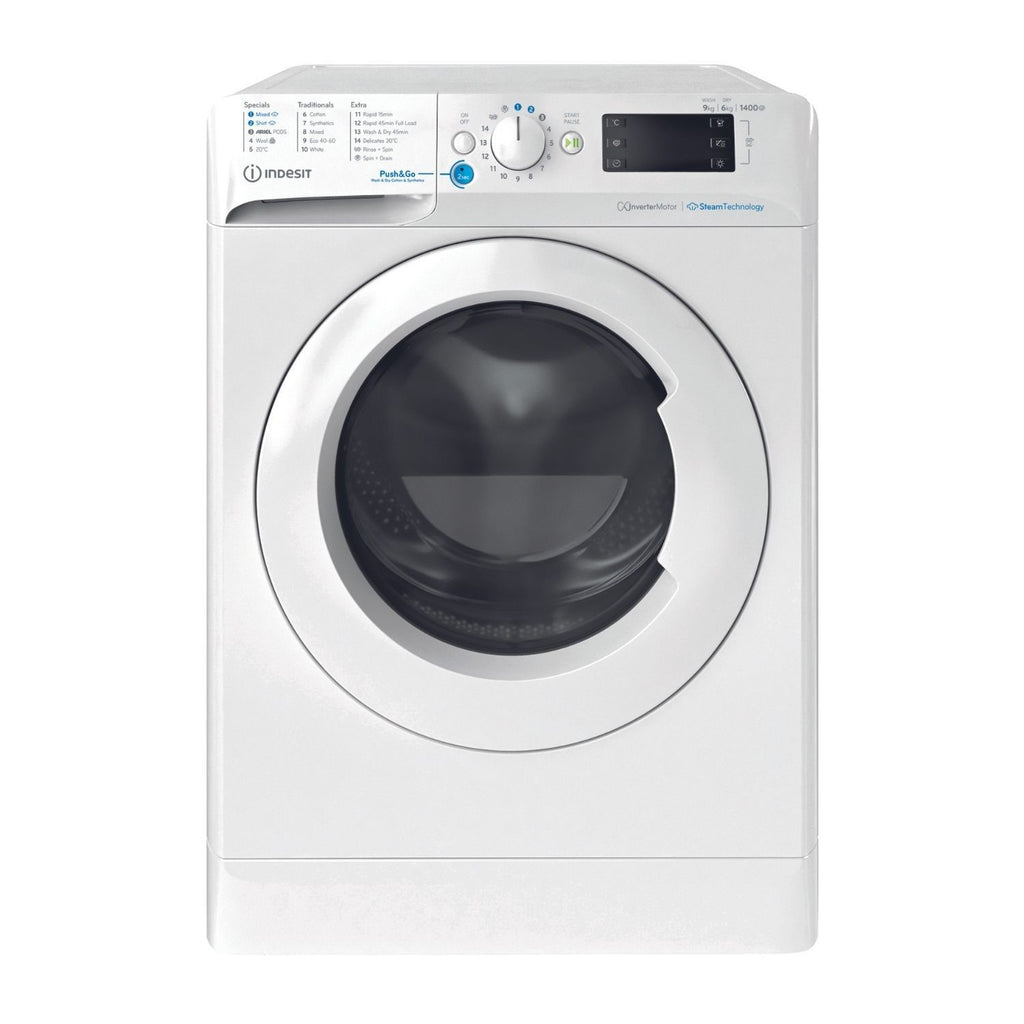 Indesit 9kg Wash 6kg Dry 1400rpm Washer Dryer - White