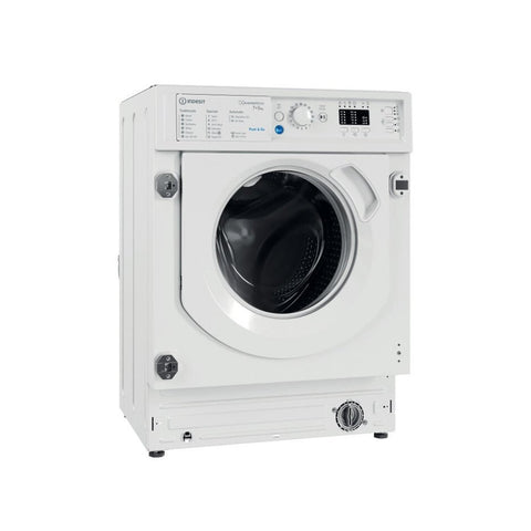 Indesit Push&Go 7kg Wash 5kg Dry 1400rpm Integrated Washer Dryer - White