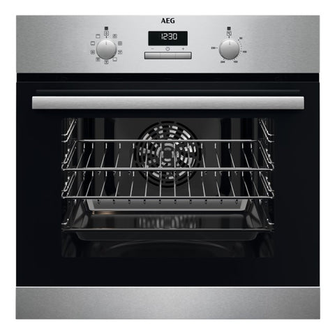 AEG 6000 Series Electric Single Oven - Stainless Steel