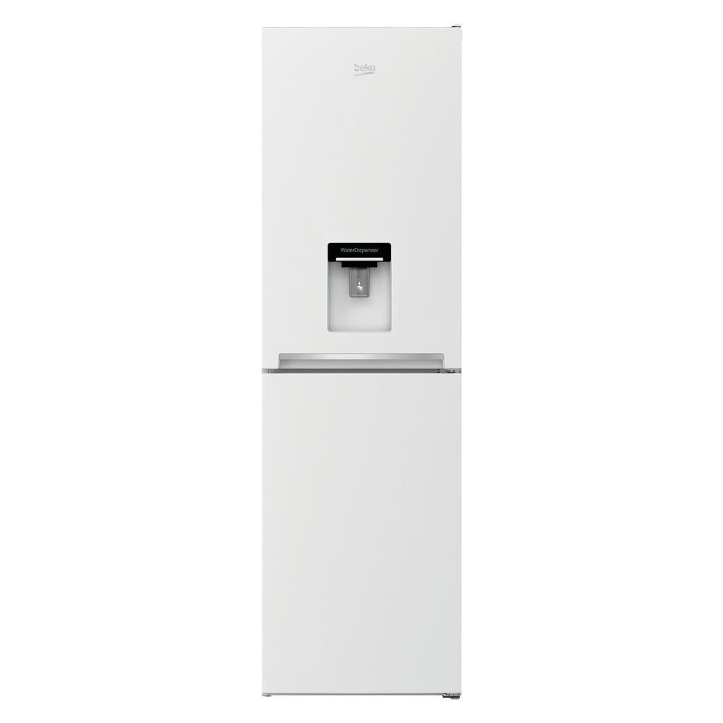 Beko 268 Litre 50/50 Freestanding Fridge Freezer with Water Dispenser - White