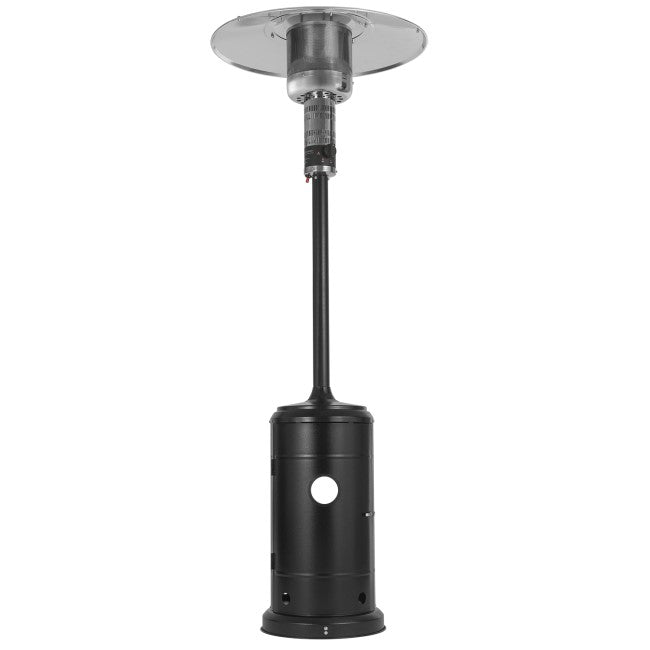 electriQ Mushroom Outdoor Gas Patio Heater - Black