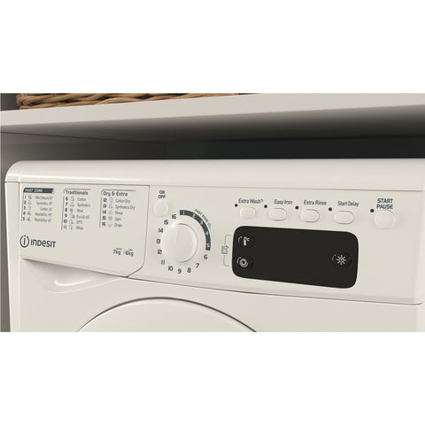 Indesit 7kg Wash 6kg Dry 1400rpm Washer Dryer - White