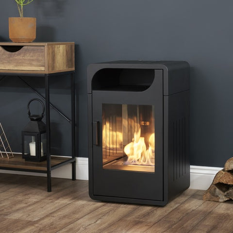 Adam Bellini Bioethanol Stove in Black