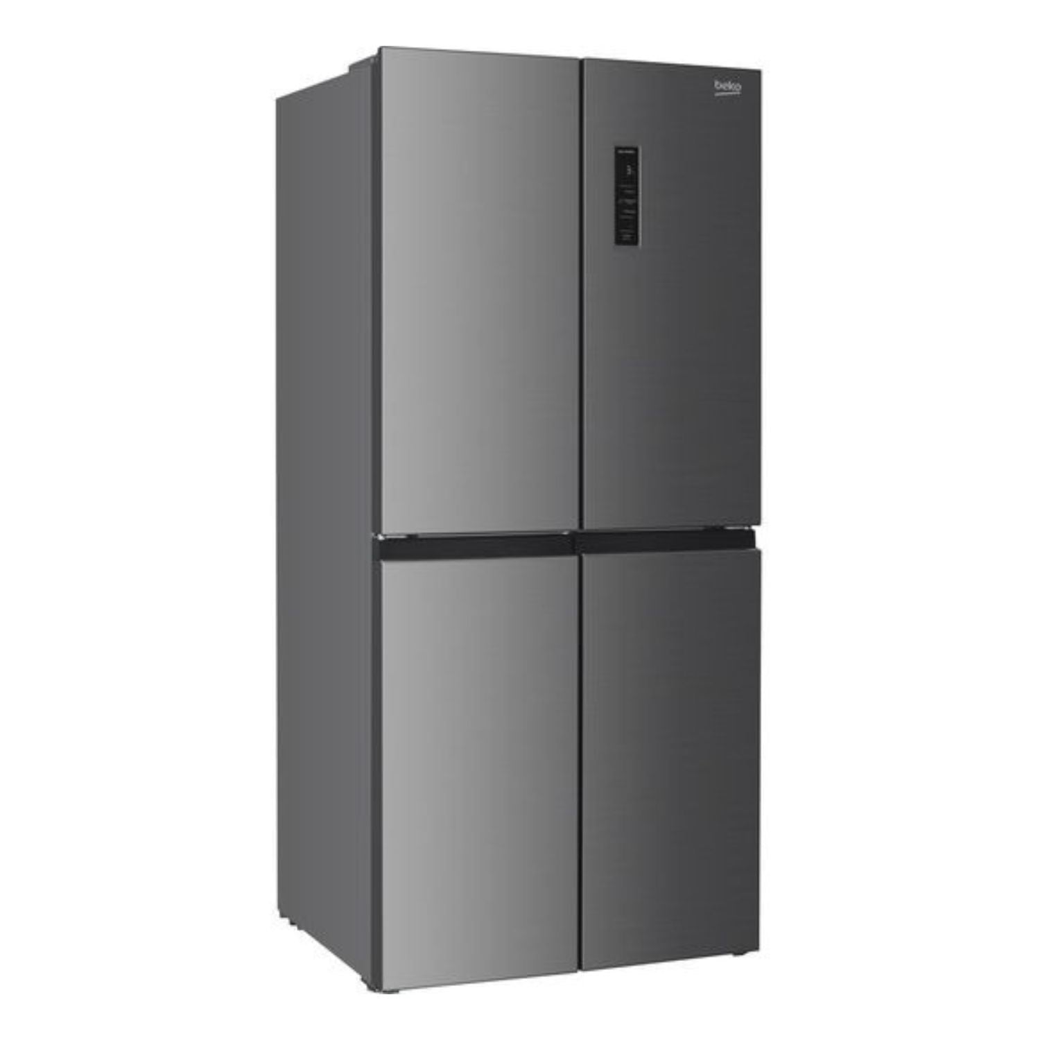 Beko 532 Litre Four Door American Fridge Freezer - Stainless Steel