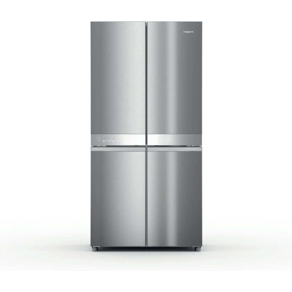 Hotpoint 594 Litre 4 Door American Fridge Freezer - Inox