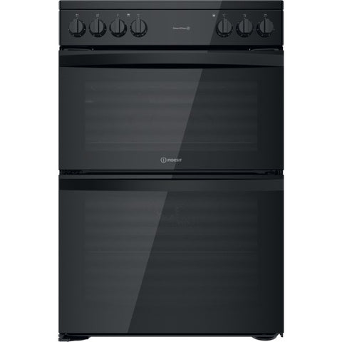 Indesit 60cm Electric Cooker - Black