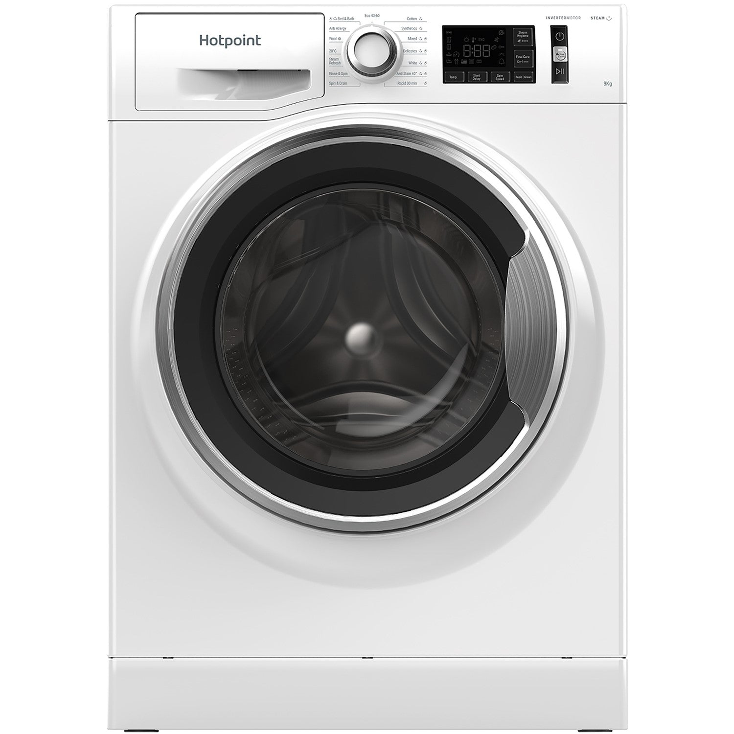 Hotpoint ActiveCare 9kg 1400rpm Washing Machine - White