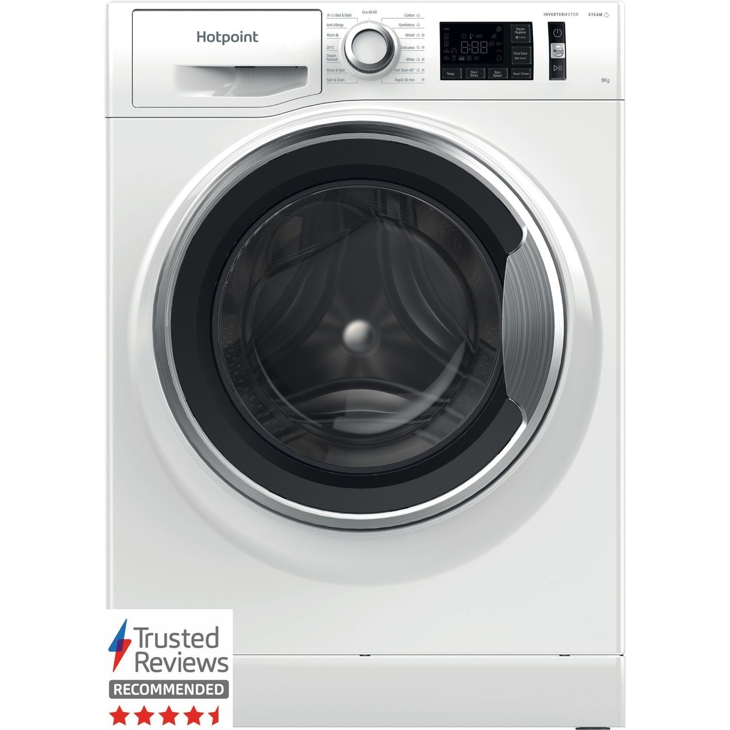 Hotpoint ActiveCare 9kg 1400rpm Washing Machine - White