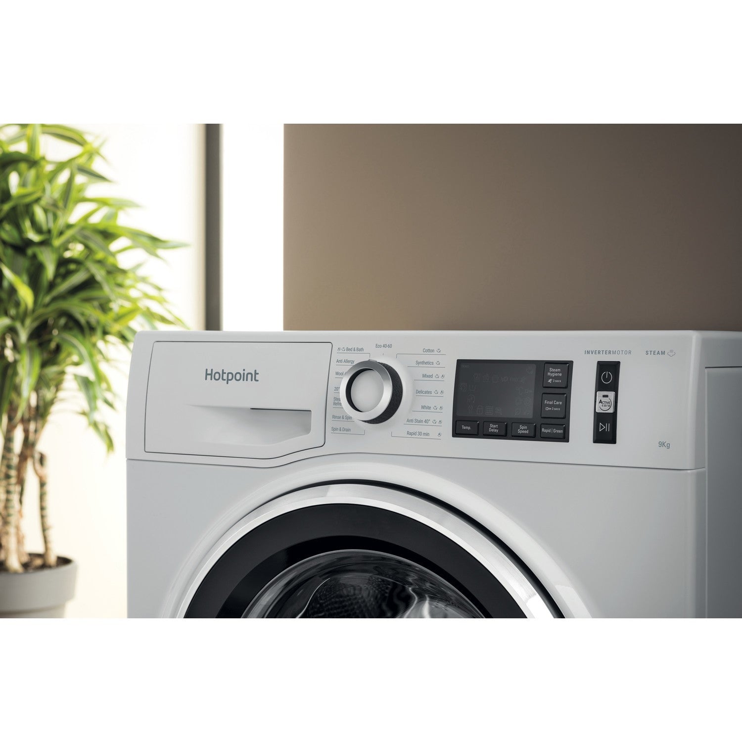 Hotpoint ActiveCare 9kg 1400rpm Washing Machine - White