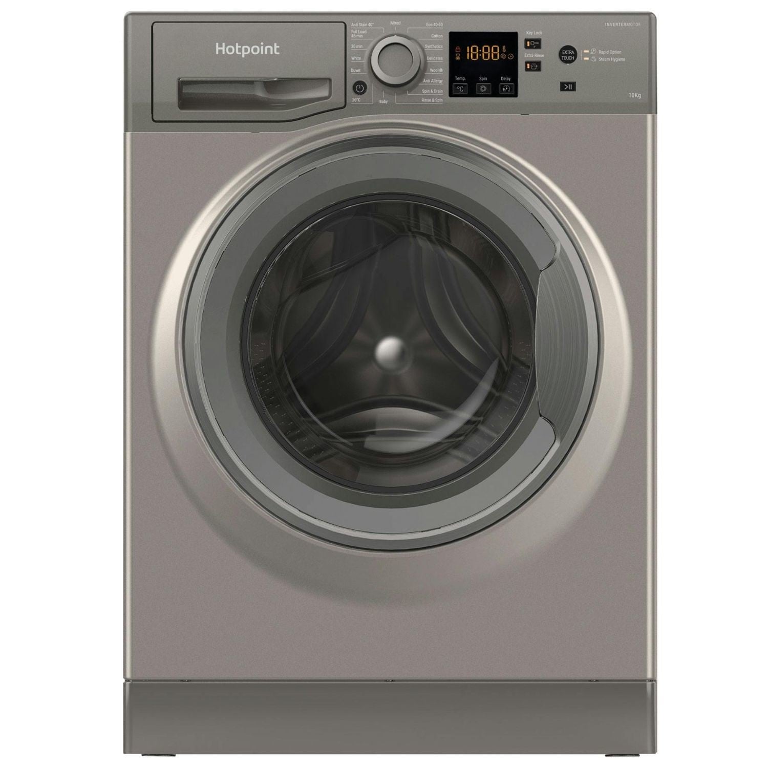 Hotpoint AntiStain 10kg 1400rpm Washing Machine - Graphite