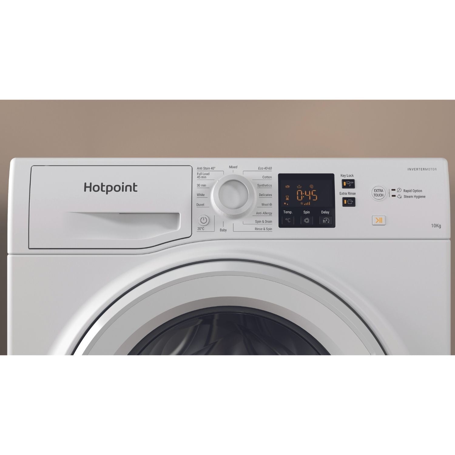 Hotpoint AntiStain 10kg 1400rpm Washing Machine - White