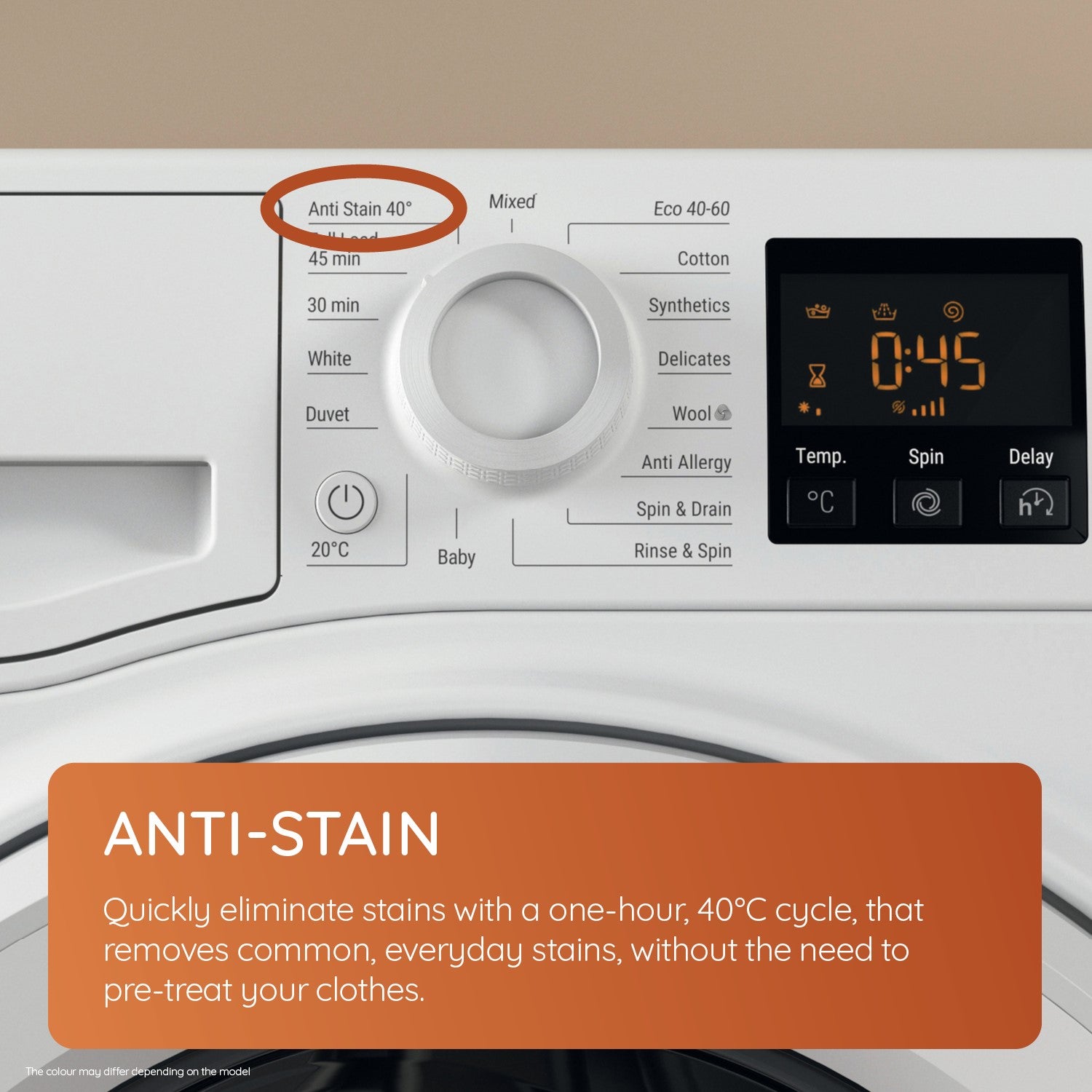 Hotpoint AntiStain 10kg 1400rpm Washing Machine - White