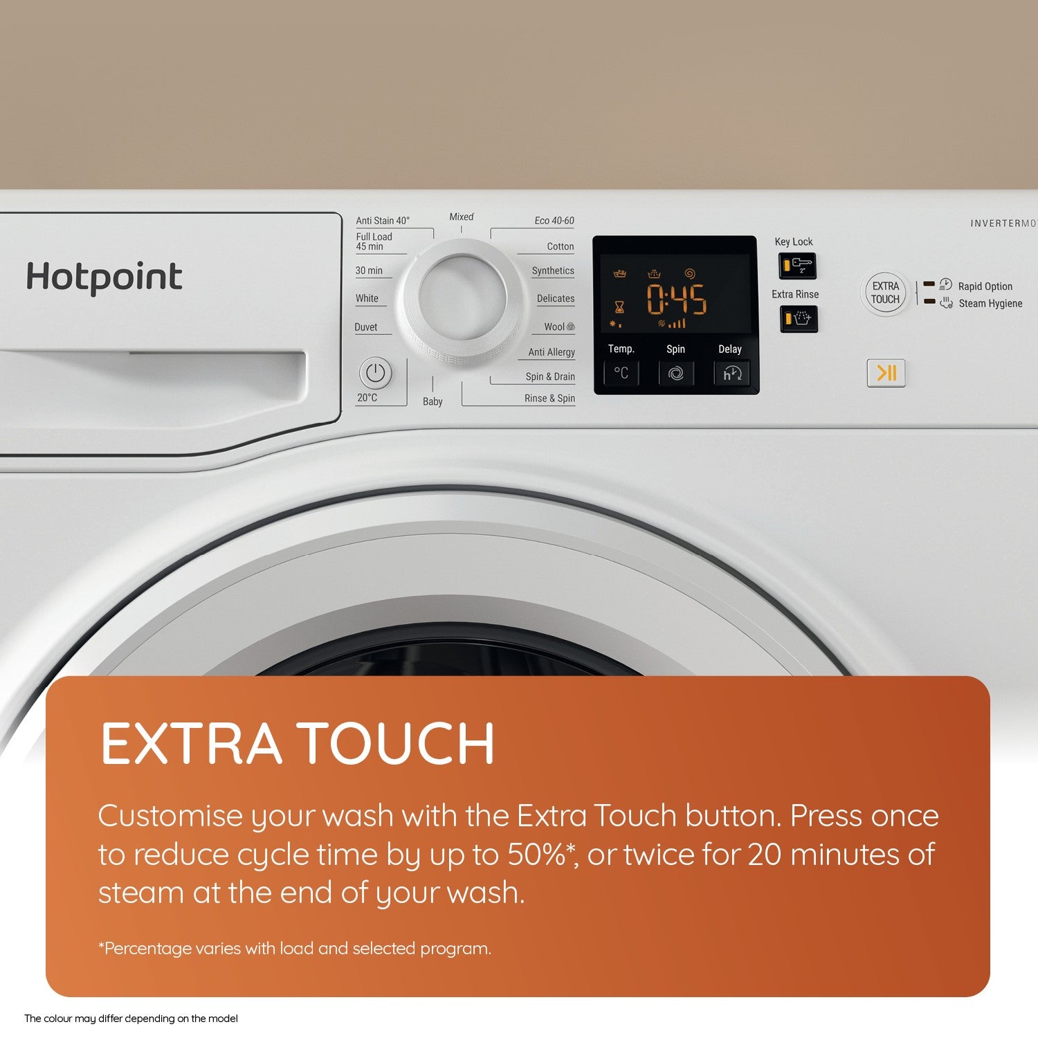 Hotpoint AntiStain 10kg 1400rpm Washing Machine - White