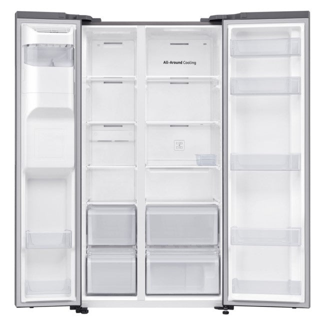 Samsung 635 Litre American Style Fridge Freezer with SpaceMax™ Technology - Stainless steel