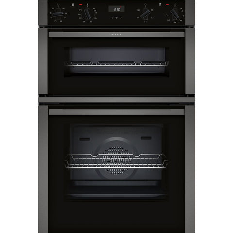 Neff N50 Built-In Electric Double Oven - Graphite Grey