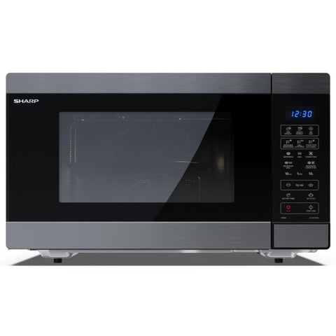 Sharp 42L Freestanding Combination Microwave Oven & Grill - Black Steel